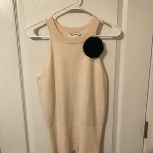 White House black market sleeveless top